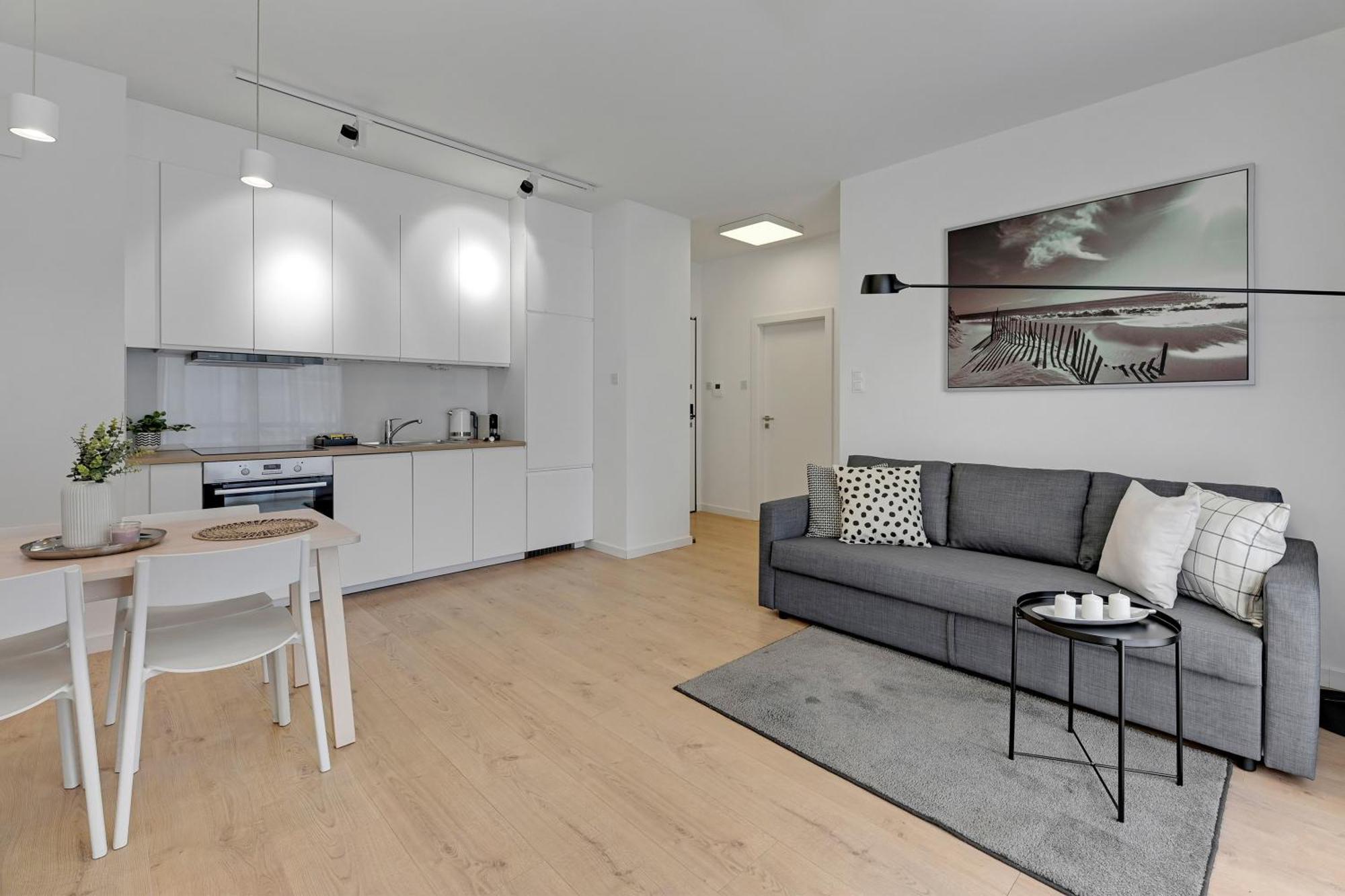 Mila Baltica Seaside, Sauna, Gym & Parking By Downtown Apartments غدانسك المظهر الخارجي الصورة